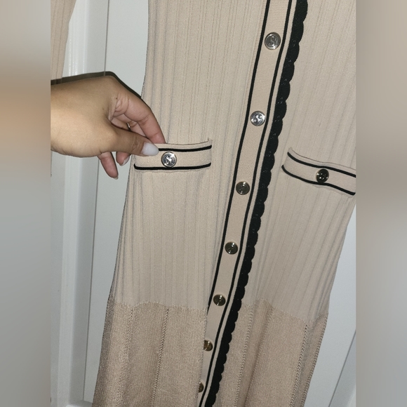 10. NWT SANDRO ALEXANDRINE KNIT DRESS SIZE 34 / US XS - Picture 4 of 9